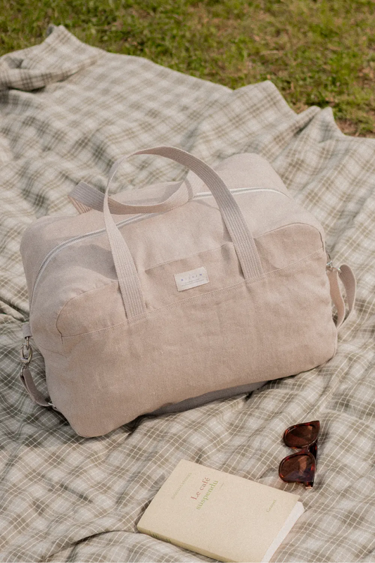 Sac weekend en lin - Made in France